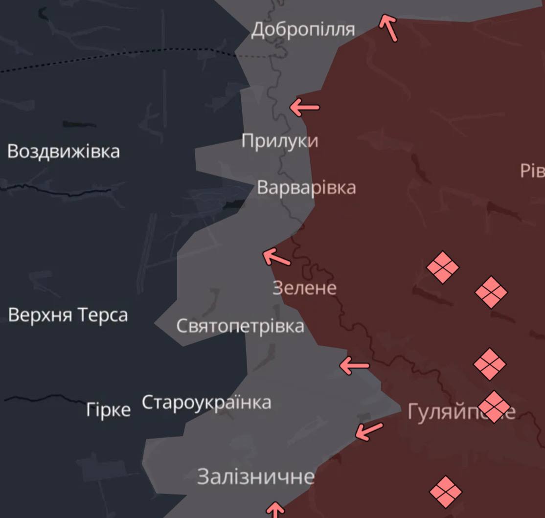 Лінія фронту станом на 3 червня 2026. Зведення Генштабу фото 10