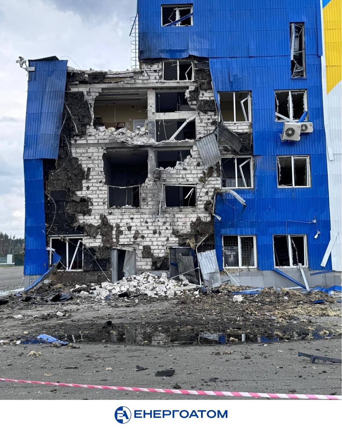 Удар по сховищу ядерного палива біля ЧАЕС: з'явилися фото наслідків фото 1