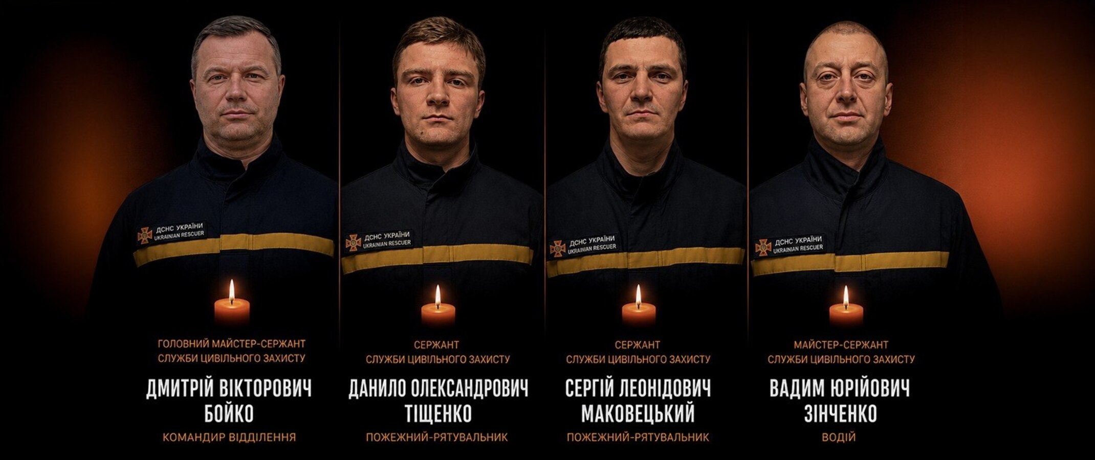 ДСНС назвала імена рятувальників, які загинули через повторний удар у Харкові фото 1