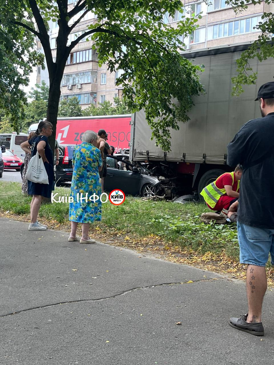 ДТП на  вулиці Архітектора Вербицького 