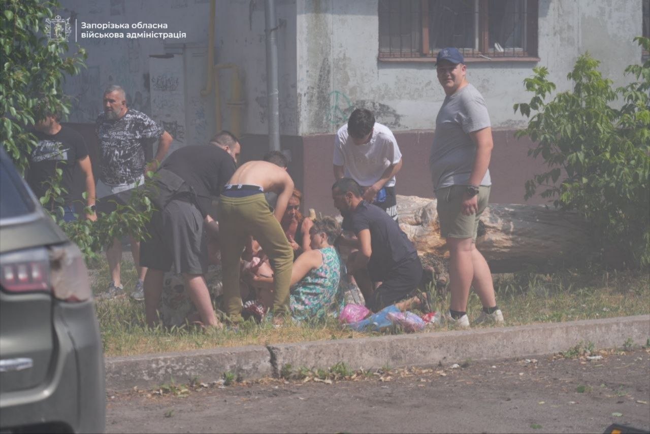 Уранці 28 червня росіяни вдарили по Запоріжжю
