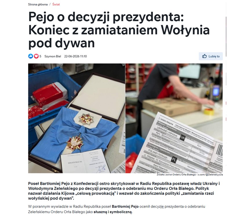 Telewizja Republika: «Більше не потрібно замовчувати Волинь»