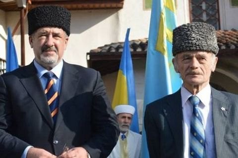 Рефат Чубаров та Мустафа Джемілєв 