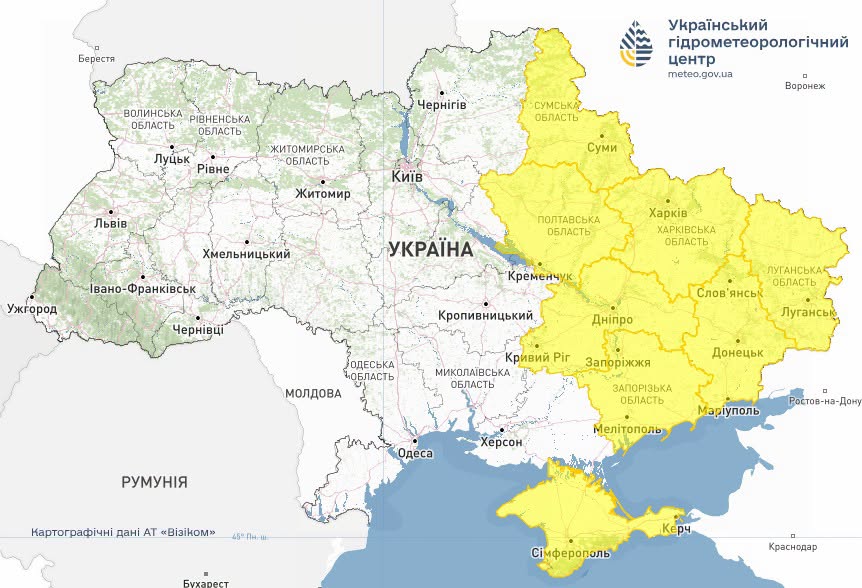 В Україні грози з градом, на сході значні дощі: погода на 10 липня 2026 фото 2