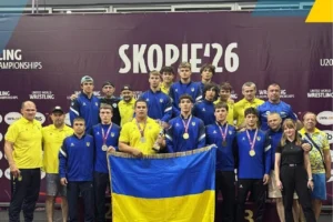 Українські борці греко-римського стилю здобули п’ять нагород на Чемпіонаті Європи U20