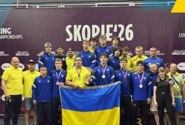 Українські борці греко-римського стилю здобули п’ять нагород на Чемпіонаті Європи U20