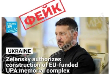 Росія вигадала фейк про Зеленського й меморіал УПА на Волині