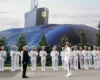 Банер із субмариною замість кораблів: як пройшов головний військово-морський парад РФ (фото, відео)