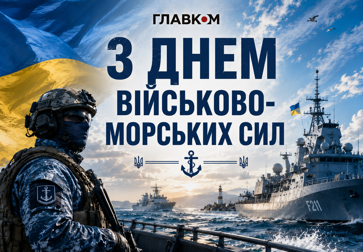 День Військово-морських сил України 2026: історія свята, цікаві факти та привітання фото 1