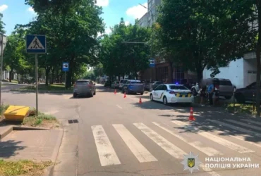 У Білій Церкві позашляховик збив чоловіка на пішохідному переході
