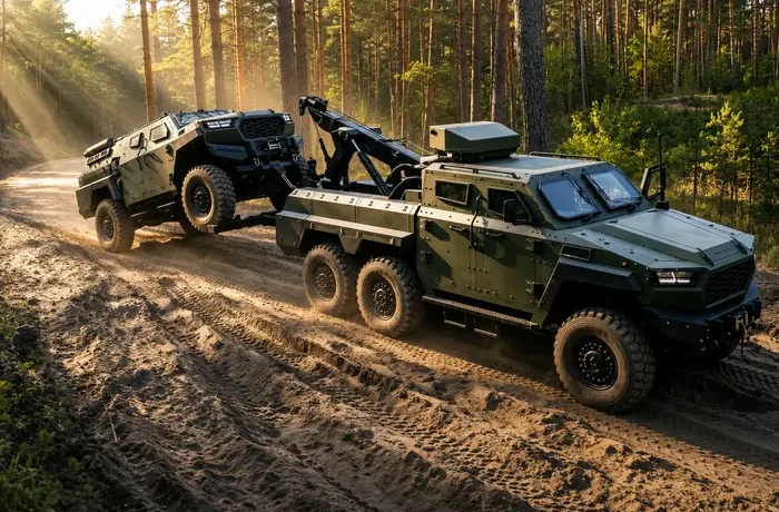 ЗСУ отримали новий тягач, здатний витягувати бронетехніку з поля бою