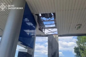 Російський дрон вдарив по АЗС у Запоріжжі: загинули двоє людей