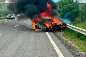 Харків: ворожий БпЛА влучив у авто, водій загинув