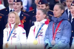Гімнастка з РФ Лістунова, яка мітингувала з «Z» на одязі, потрапила до заявки Чемпіонату Європи