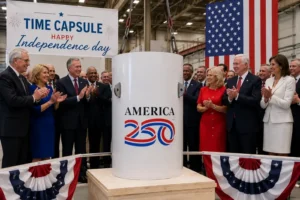 США поховали капсулу часу, яку відкриють у 2276 році
