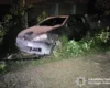 На Київщині п’яний водій збив пішохода на тротуарі та в’їхав у паркан