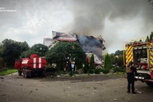 У трьох районах Чернігівщини спалахнули пожежі після атак Росії