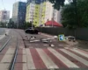 У Львові водій Porsche збив світлофор та пішки втік із місця аварії