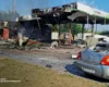 На Дніпропетровщині окупанти вдарили по АЗС, загинула людина (фото)