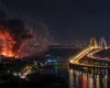 Вибухи у Севастополі двічі зупиняли рух Керченським мостом