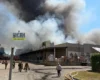 Нічний удар по Києву: зруйновано логістичний центр «Нової пошти»