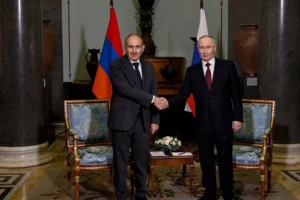 Путін закликав Пашиняна визначитися із майбутнім Вірменії