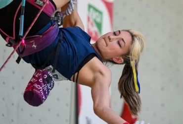 Казбекова стала віцечемпіонкою світу зі скелелазіння серед молоді
