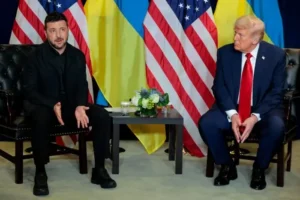 Зеленський прибув до Білого дому на зустріч із Трампом (відео)