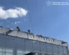 Запоріжжя: на відео потрапив момент удару по фітнес-центру