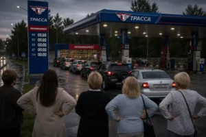 Дефіцит бензину змусив Росію відправити вчителів на заправки