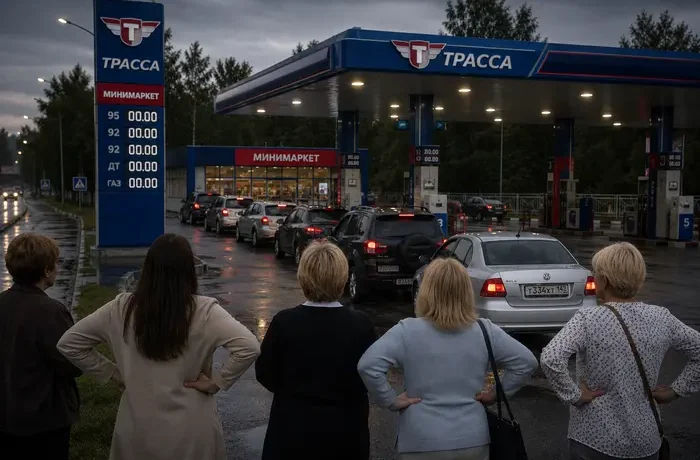Дефіцит бензину змусив Росію відправити вчителів на заправки