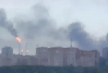 Уражено Омський НПЗ, що знаходиться за 2,5 тис. км від України (відео)