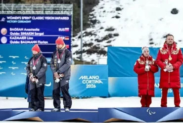 Паралімпійський комітет анонсував рішення щодо атлетів, які відвернулися убік, коли лунав гімн РФ