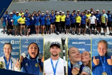 Україна здобула шість нагород на Чемпіонаті Європи з веслування серед юніорів та молоді