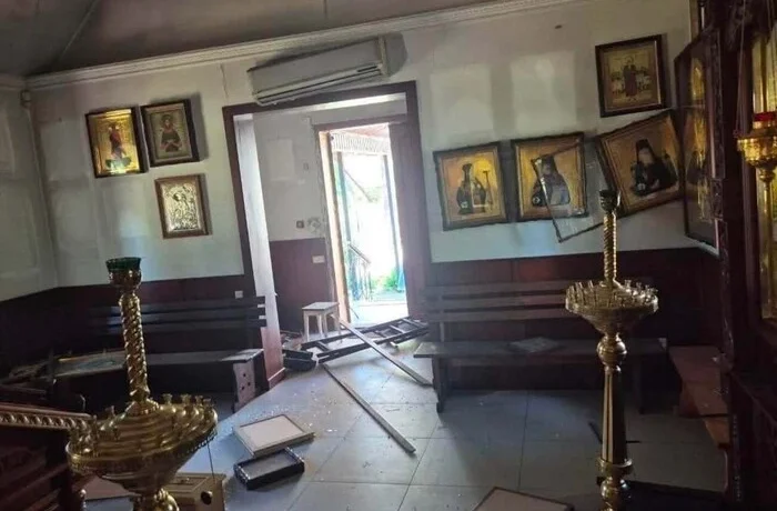 Російський удар пошкодив храм УПЦ МП в Києві