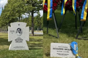 На могилі Софії Мельник встановлено новий пам’ятник