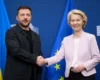 Зеленський нагородив Урсулу фон дер Ляєн за вклад в євроінтеграцію України