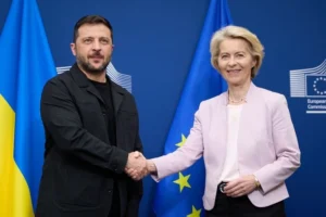 Зеленський нагородив Урсулу фон дер Ляєн за вклад в євроінтеграцію України