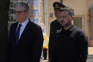 У Києві Стармер та Зеленський вшанували пам’ять загиблих воїнів
