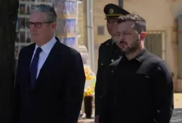 У Києві Стармер та Зеленський вшанували пам’ять загиблих воїнів
