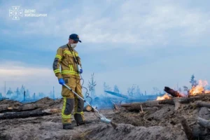 ДСНС назвала головну причину пожеж у Чорнобильській зоні