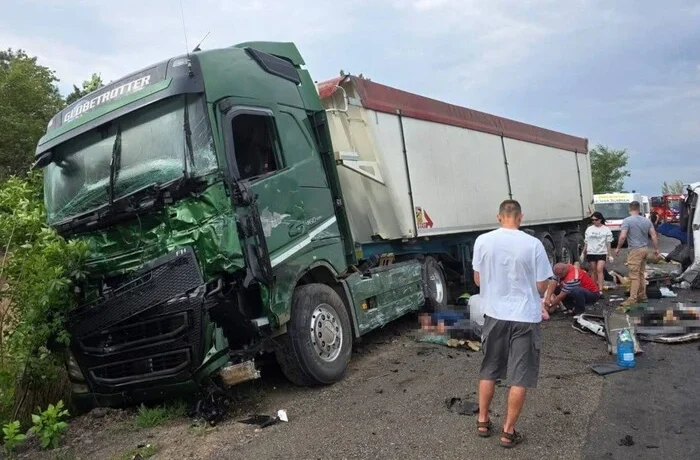 Глава МВС доповів Зеленському про автотрощу на Миколаївщині, в якій загинули 12 людей