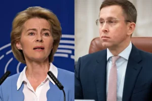 Прем’єр Корецький провів першу розмову з президенткою Єврокомісії