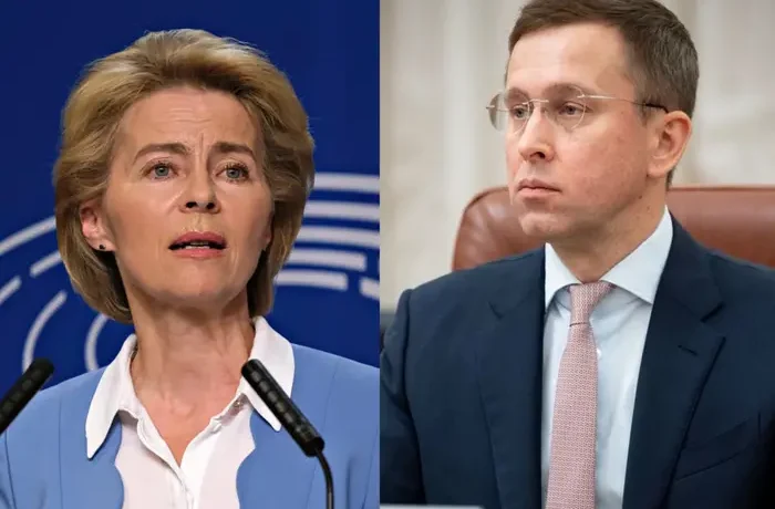 Прем’єр Корецький провів першу розмову з президенткою Єврокомісії