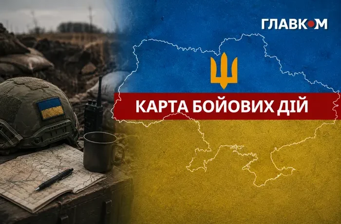 Карта бойових дій в Україні станом на 10 липня 2026 року