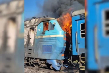 Дрон атакував потяг у Запорізькій області, поранена провідниця (фото)