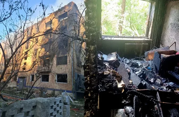 «Будинок у вогні». Росіяни знищили квартиру українського режисера (фото)