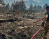 Рятувальники ліквідували масштабну пожежу в Чорнобильській зоні (фото, відео)