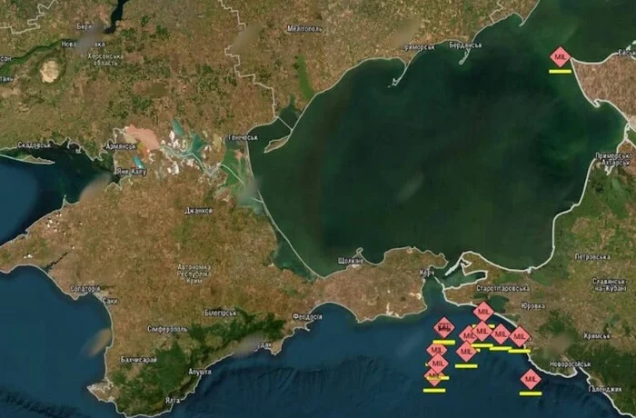 Дрони атакували ще 13 російських суден