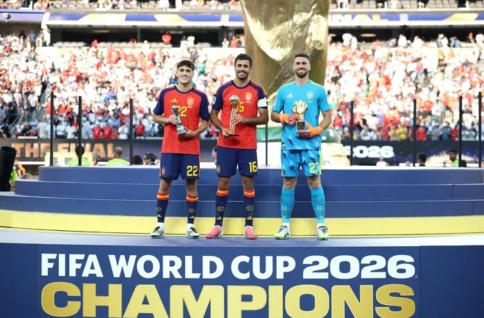 ФІФА назвала найкращих гравців Чемпіонату світу 2026